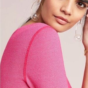 Michael Stars x Anthropologie Pink Short Sleeve Top